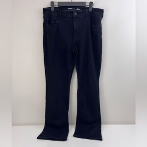 Old Navy Mid-Rise Wow Boot-Cut Jeans Black 12